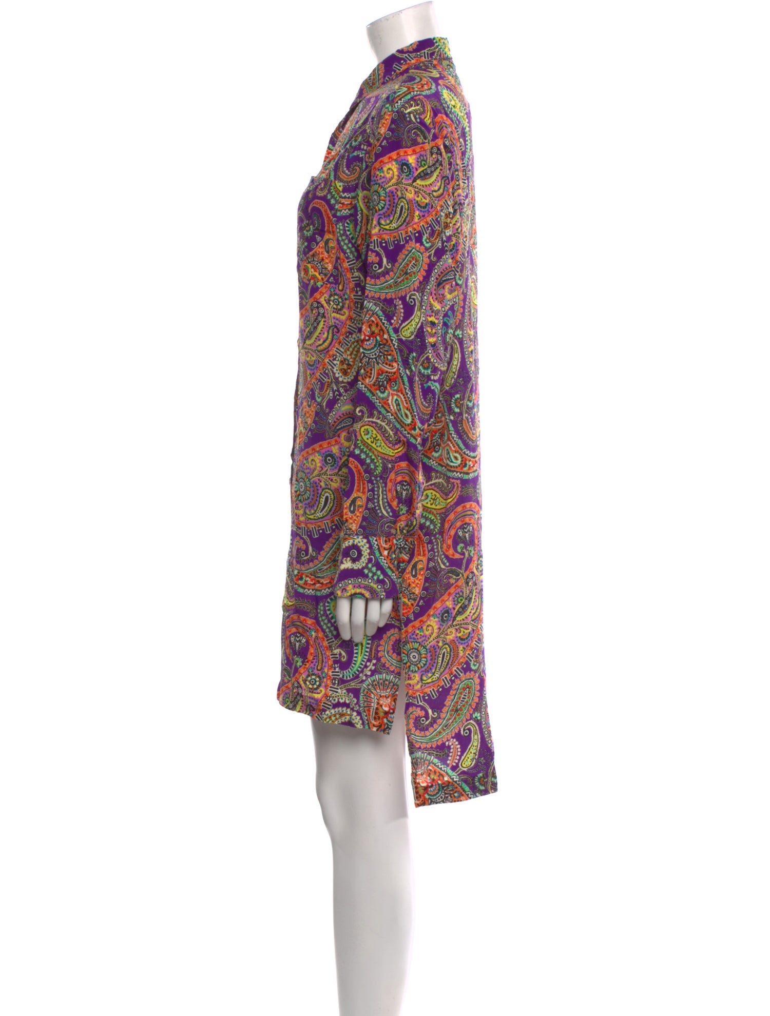 Etro Silk Knee-Length Dress w/ Tags