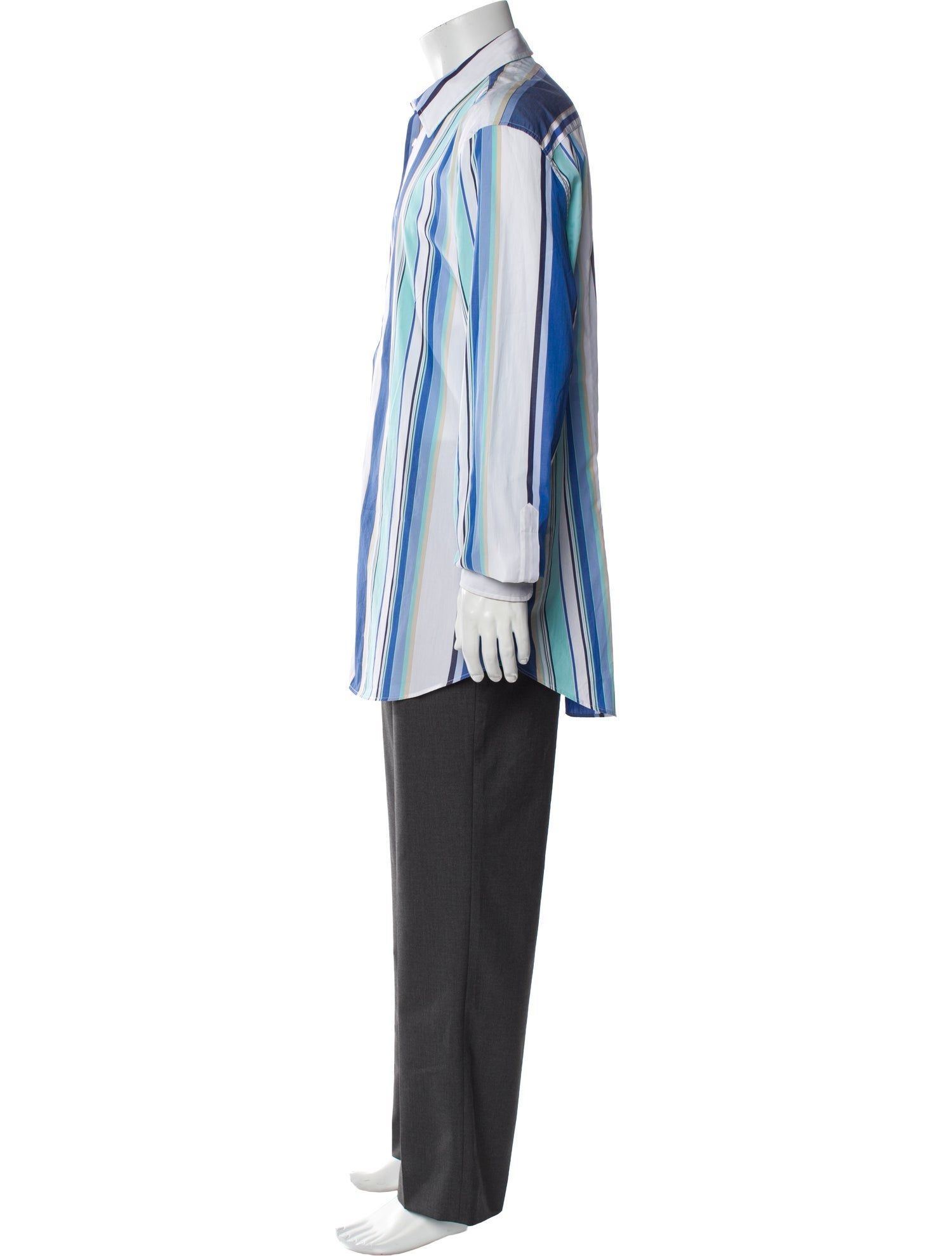 Etro Striped Long Sleeve Shirt