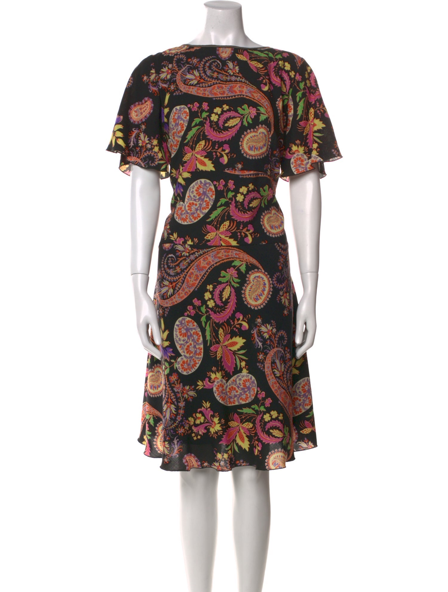 Etro Wool Knee-Length Dress