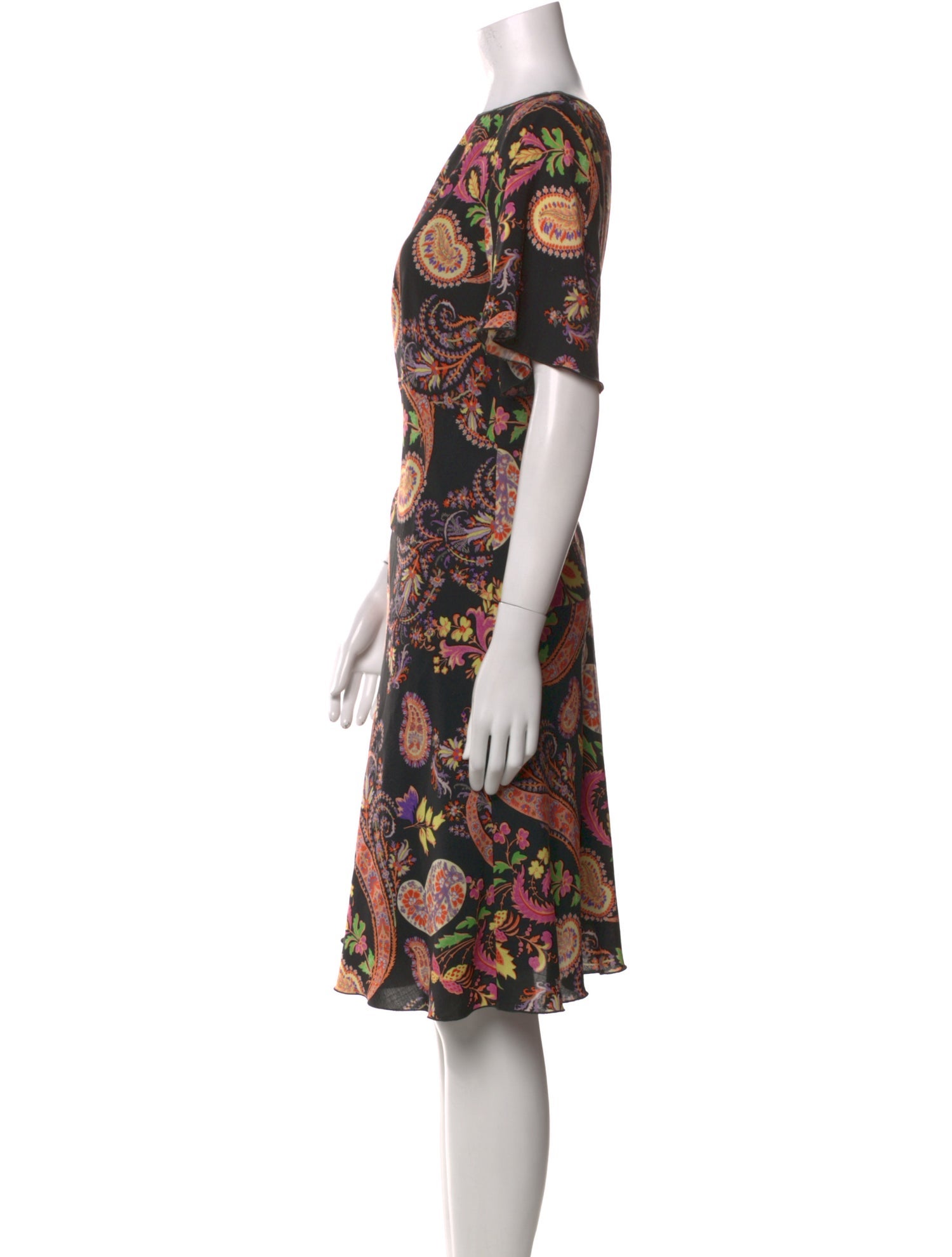Etro Wool Knee-Length Dress