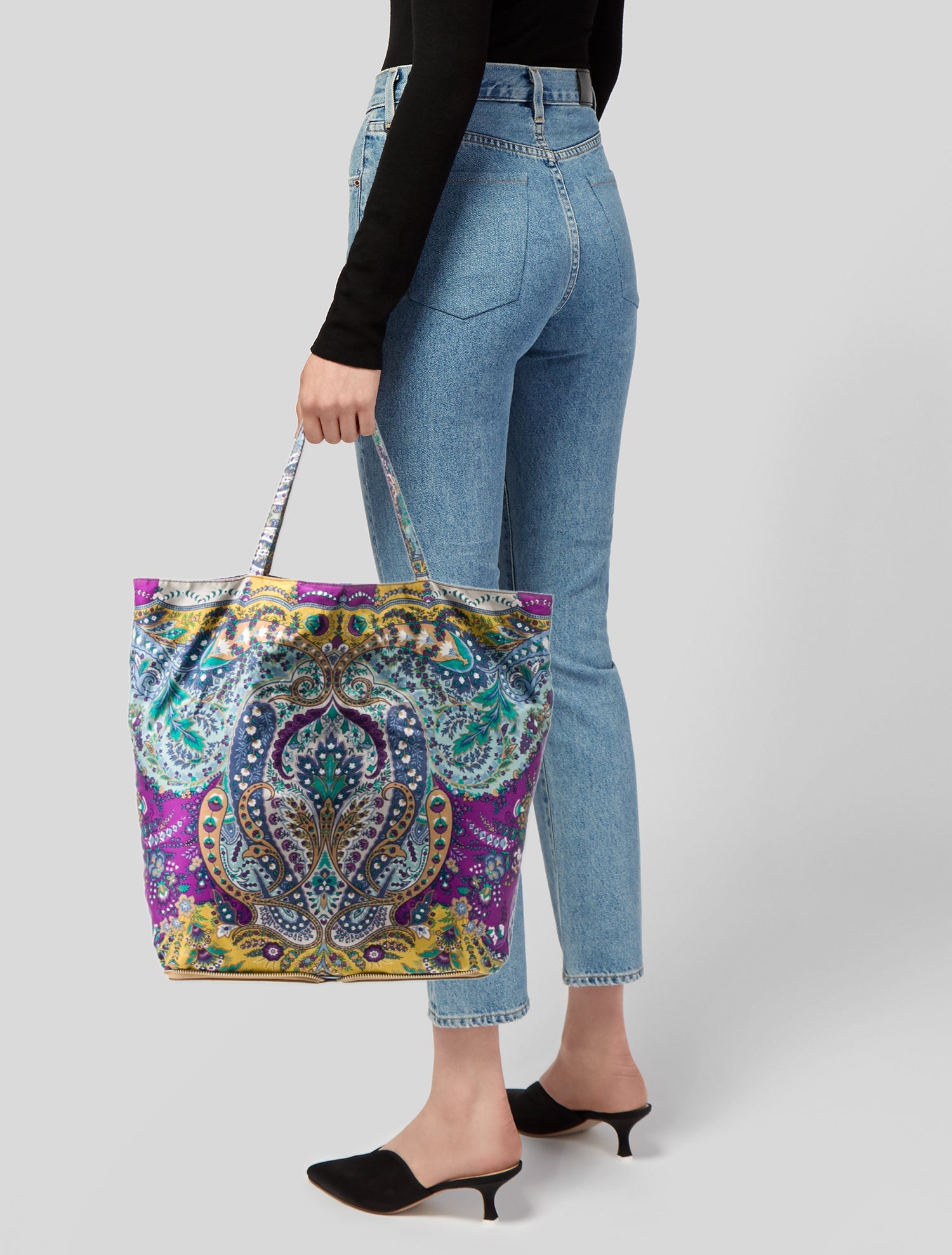 Etro Nylon Tote