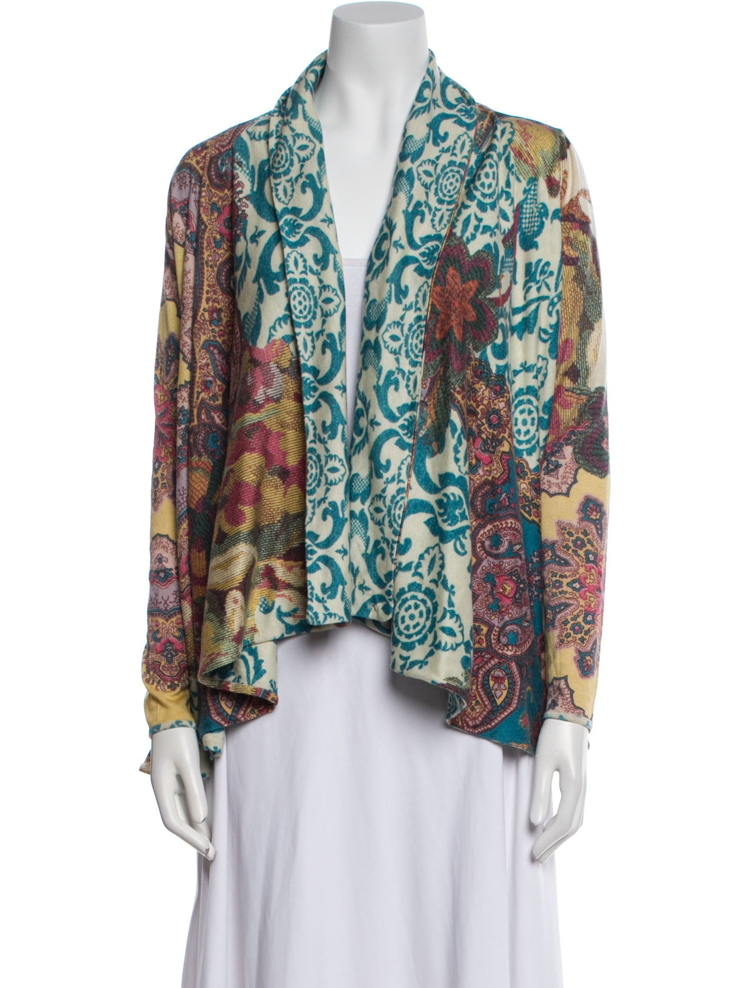 Etro Silk Printed Evening Jacket