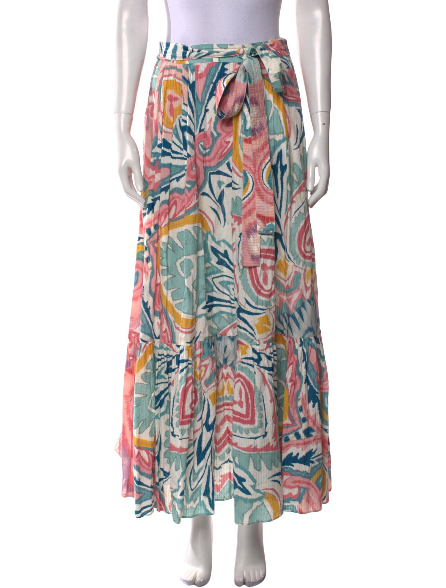 Etro Printed Long Skirt