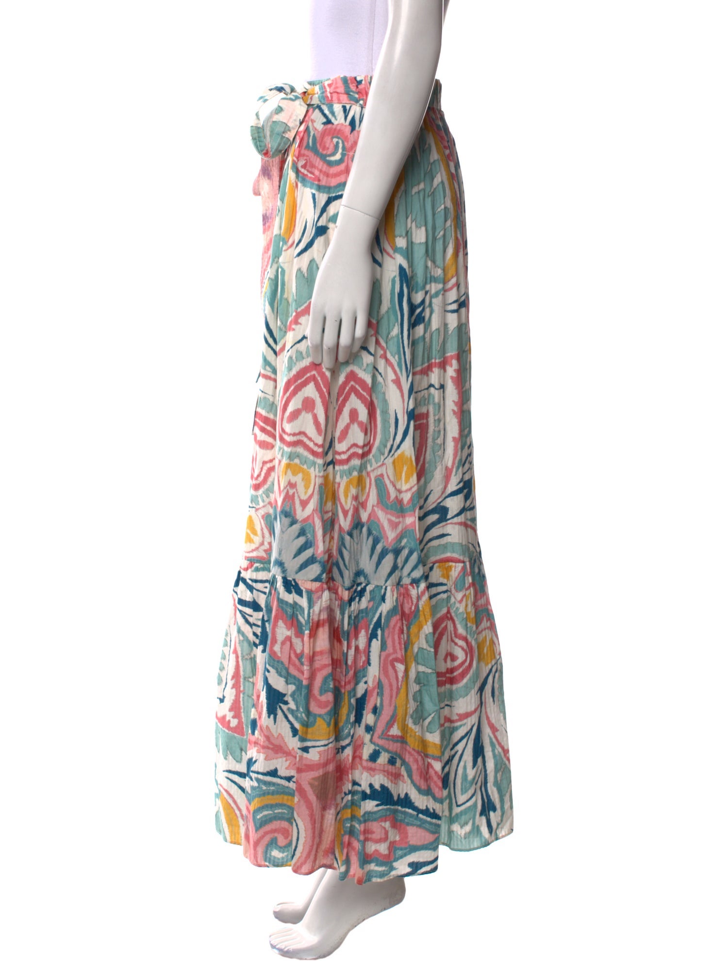 Etro Printed Long Skirt