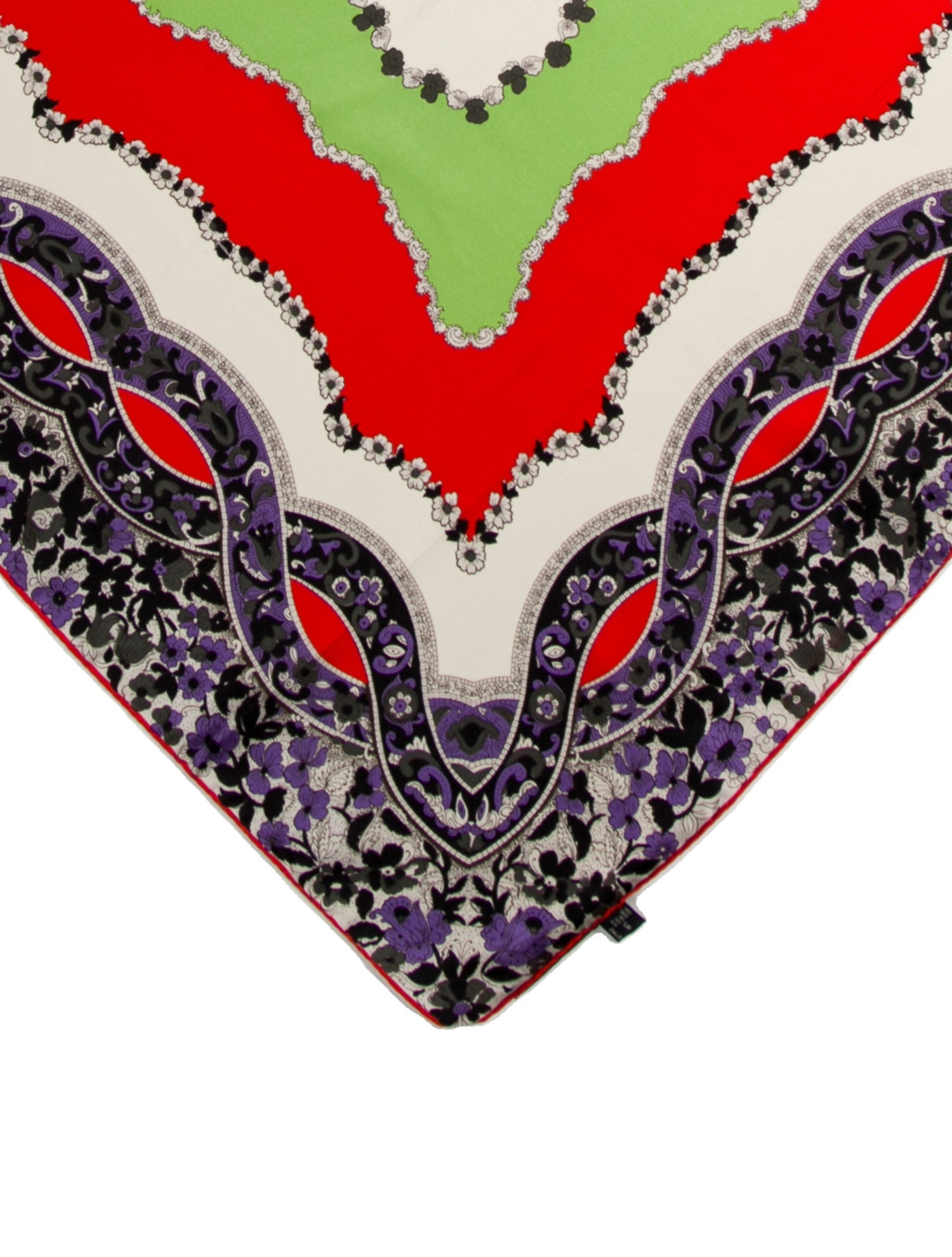 Etro Cashmere Paisley Print Scarf