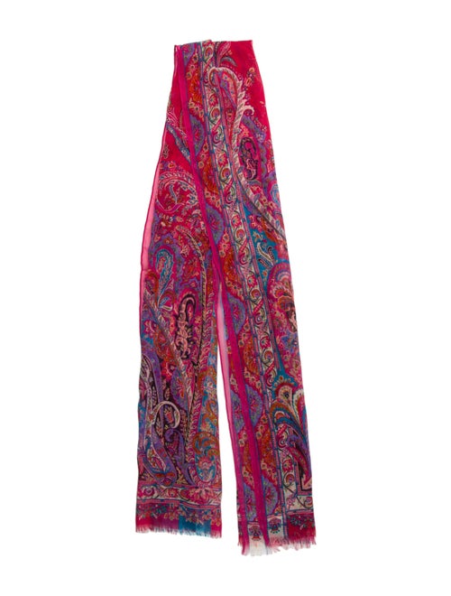 Etro Silk Paisley Print Bandeau