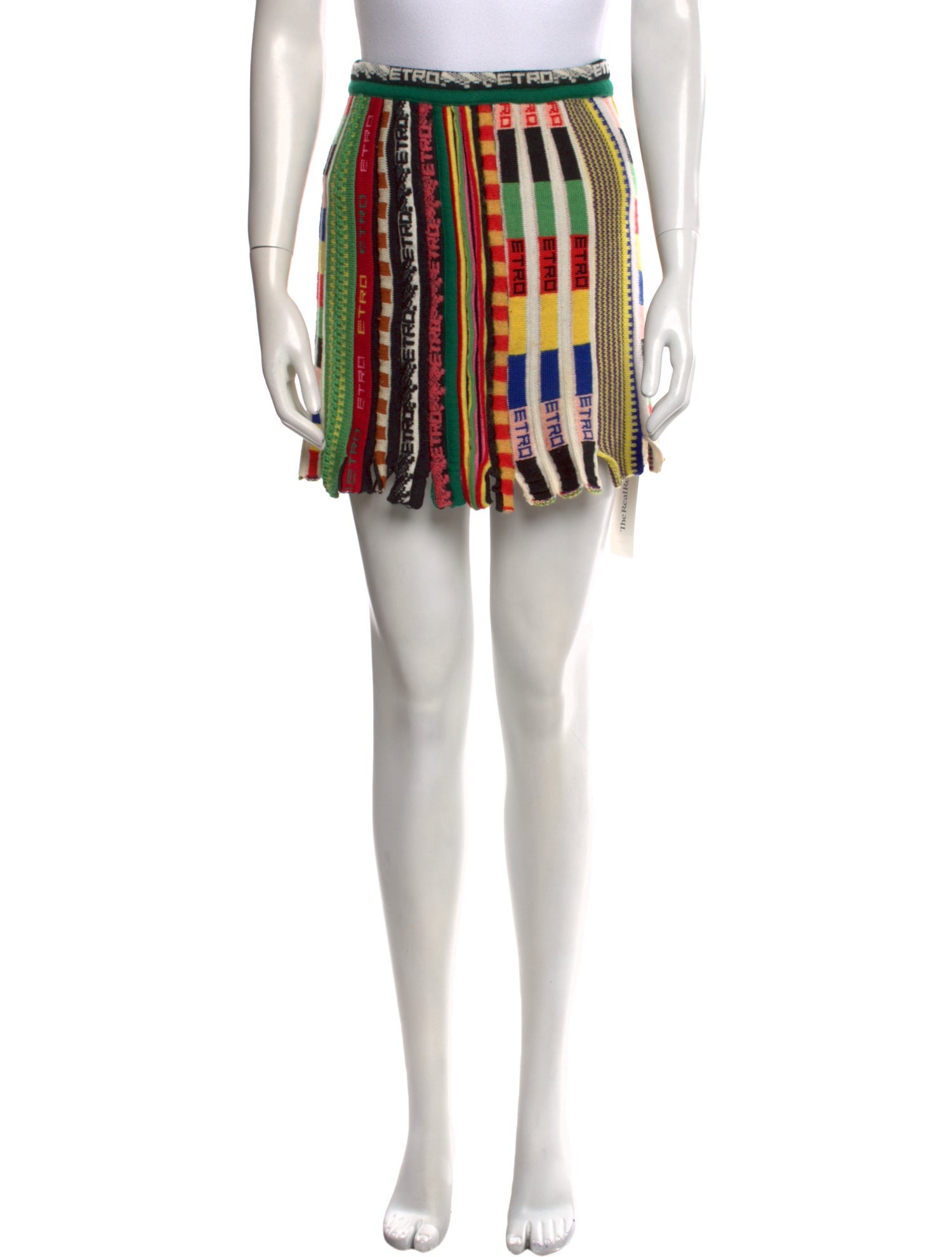 Etro Wool Mini Skirt