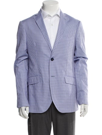 Etro Houndstooth Print Blazer