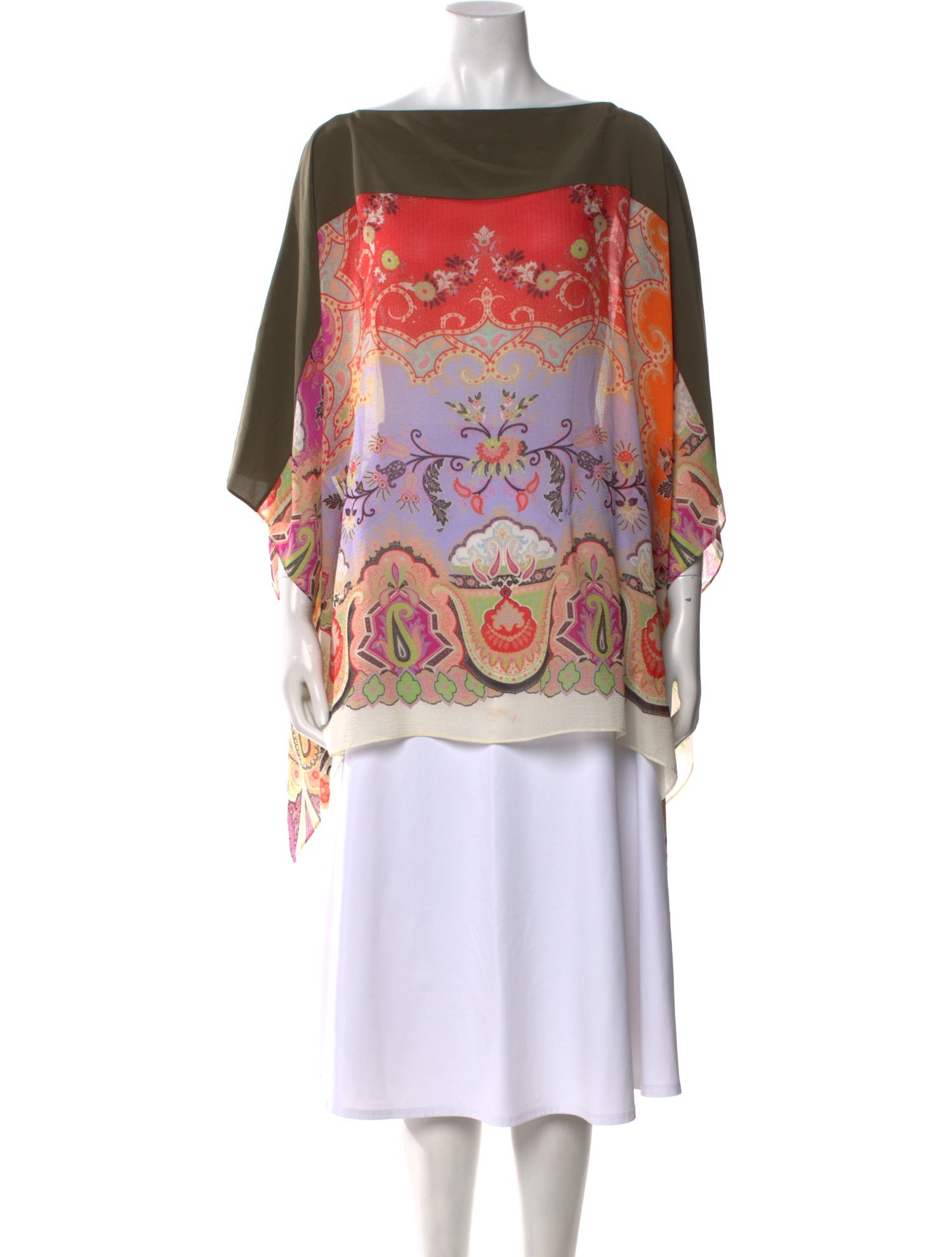 Etro Silk Paisley Print Tunic