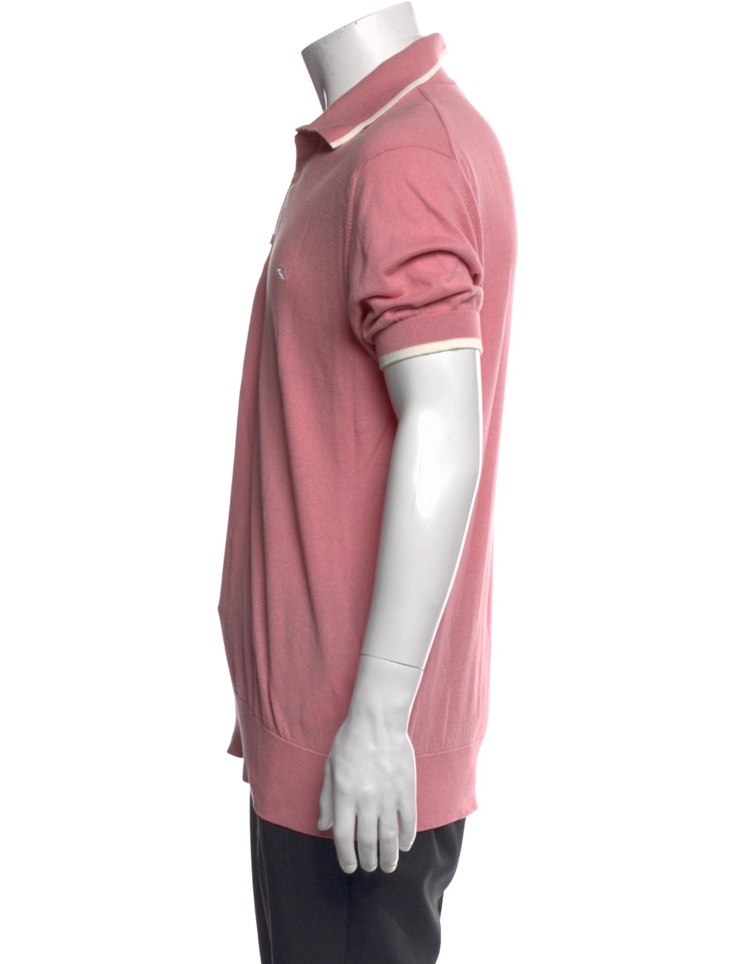 Etro Collar Short Sleeve Polo Shirt