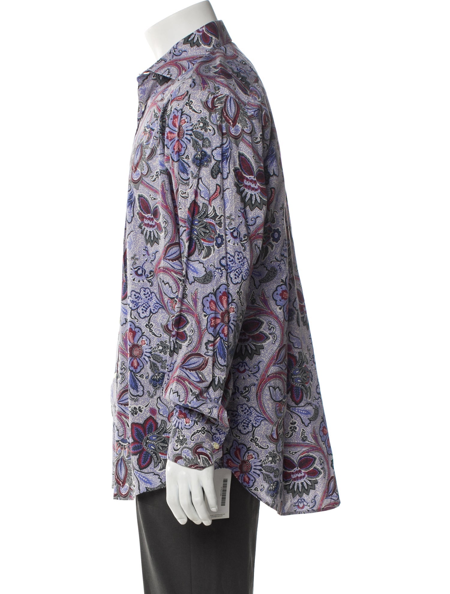 Etro Printed Long Sleeve Shirt