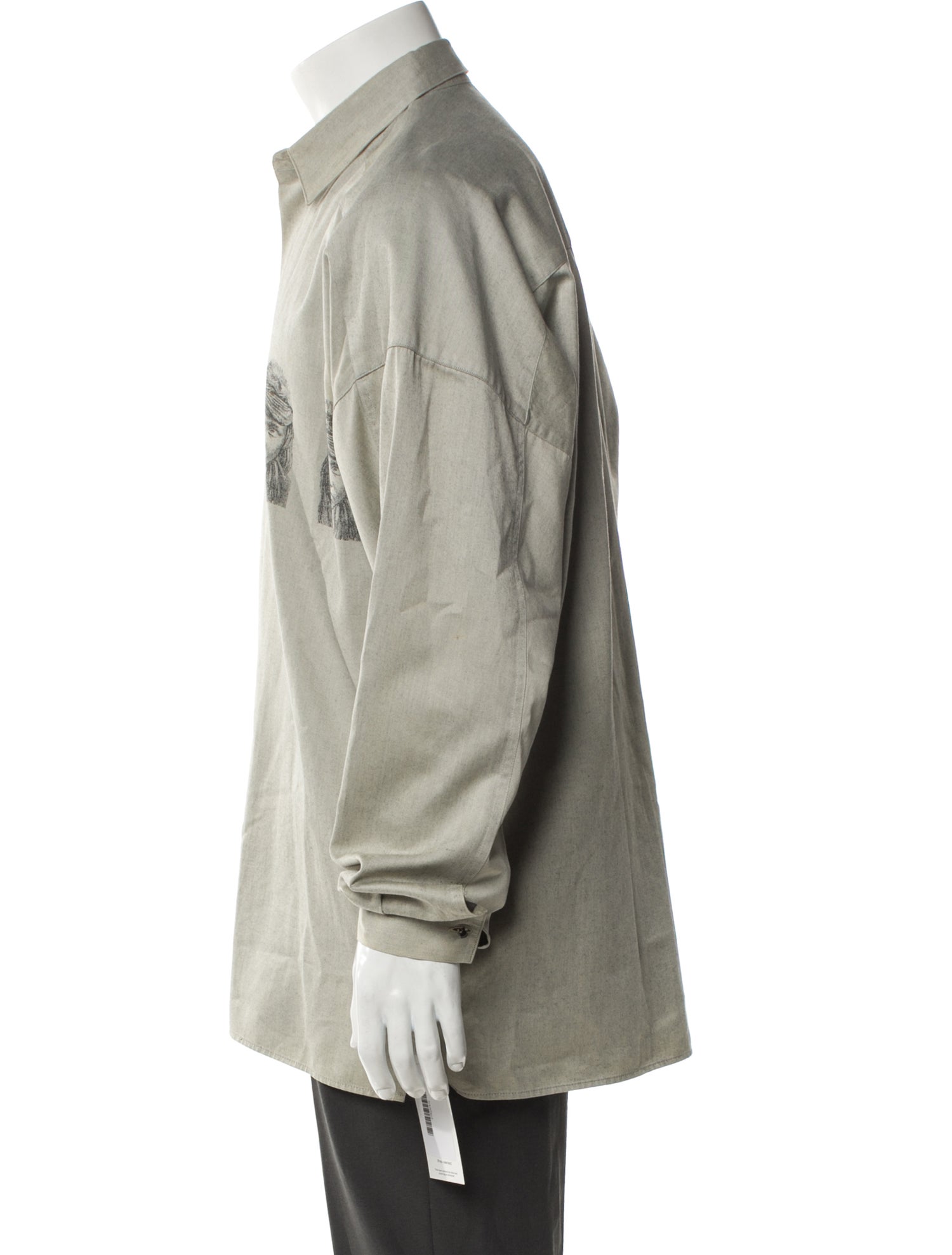 Etro Graphic Print Long Sleeve Shirt