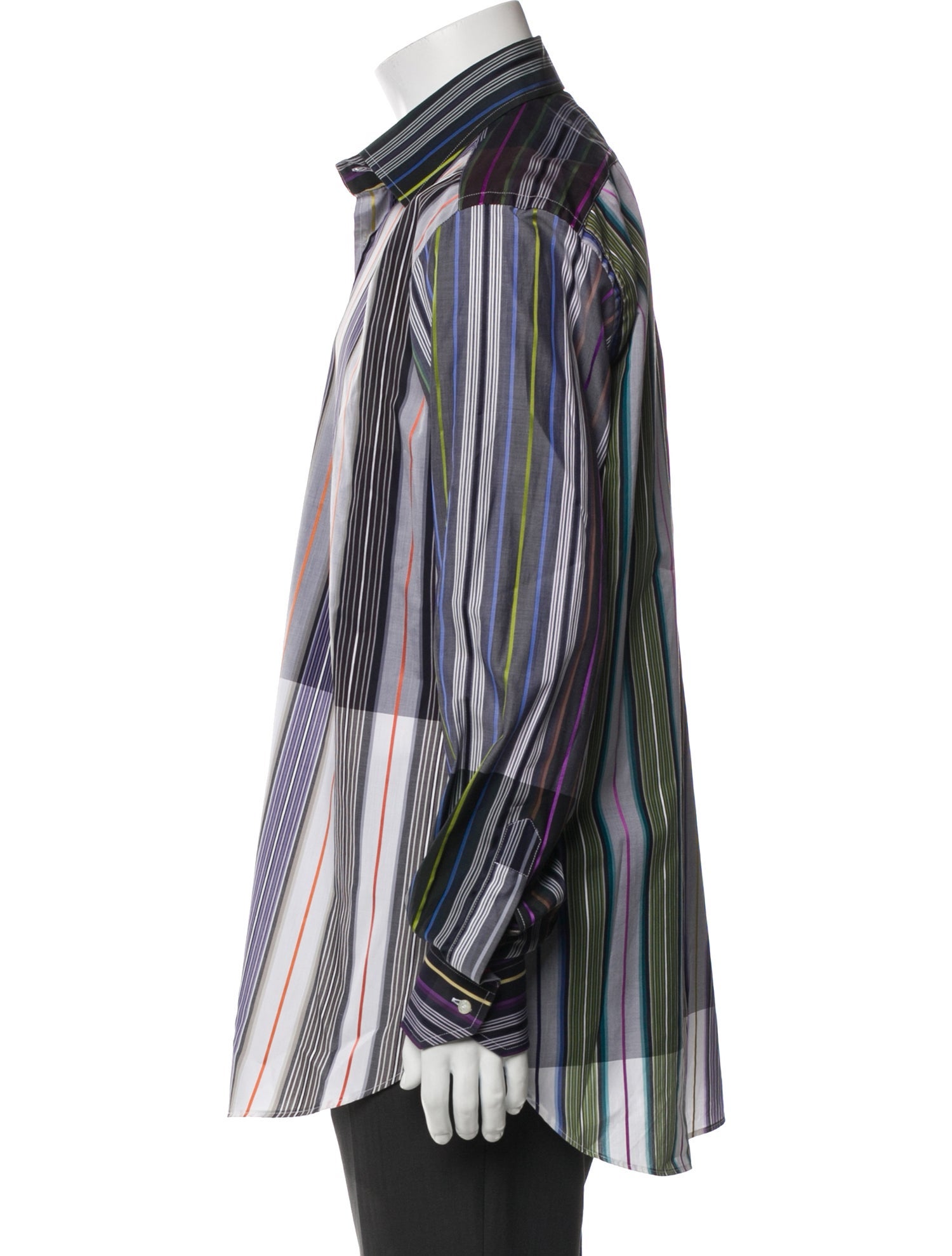 Etro Striped Long Sleeve Shirt