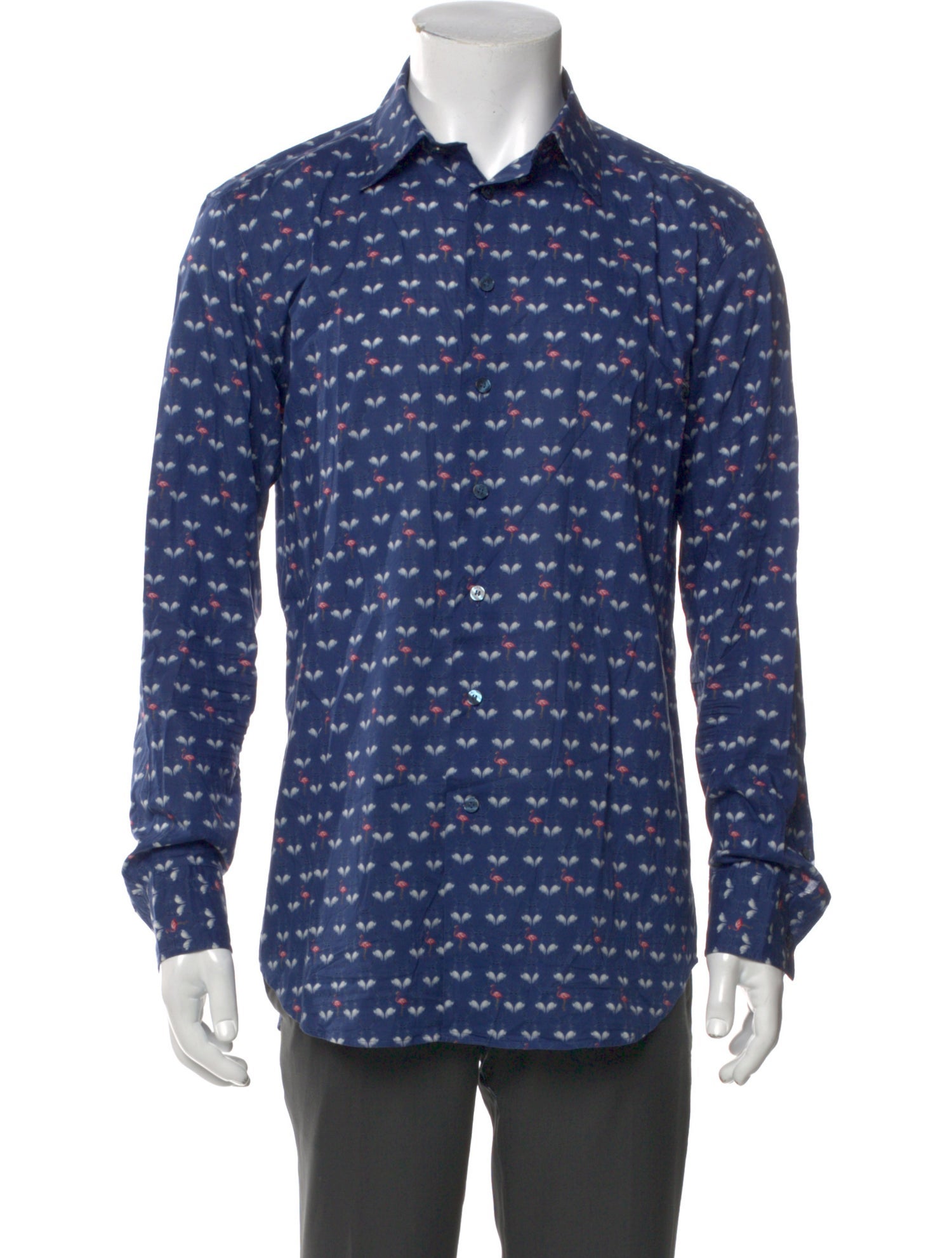 Etro Printed Long Sleeve Shirt