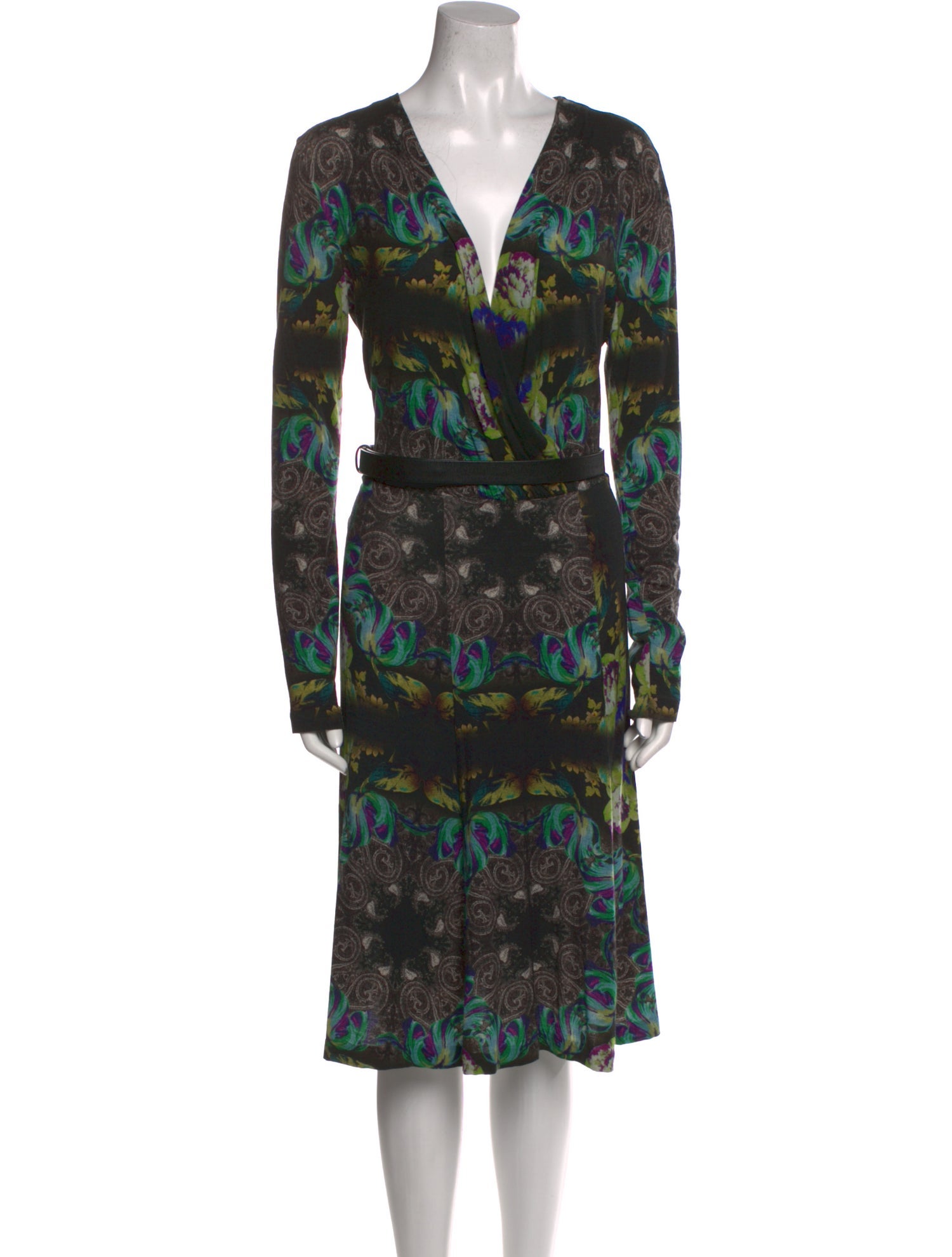 Etro Wool Mini Dress