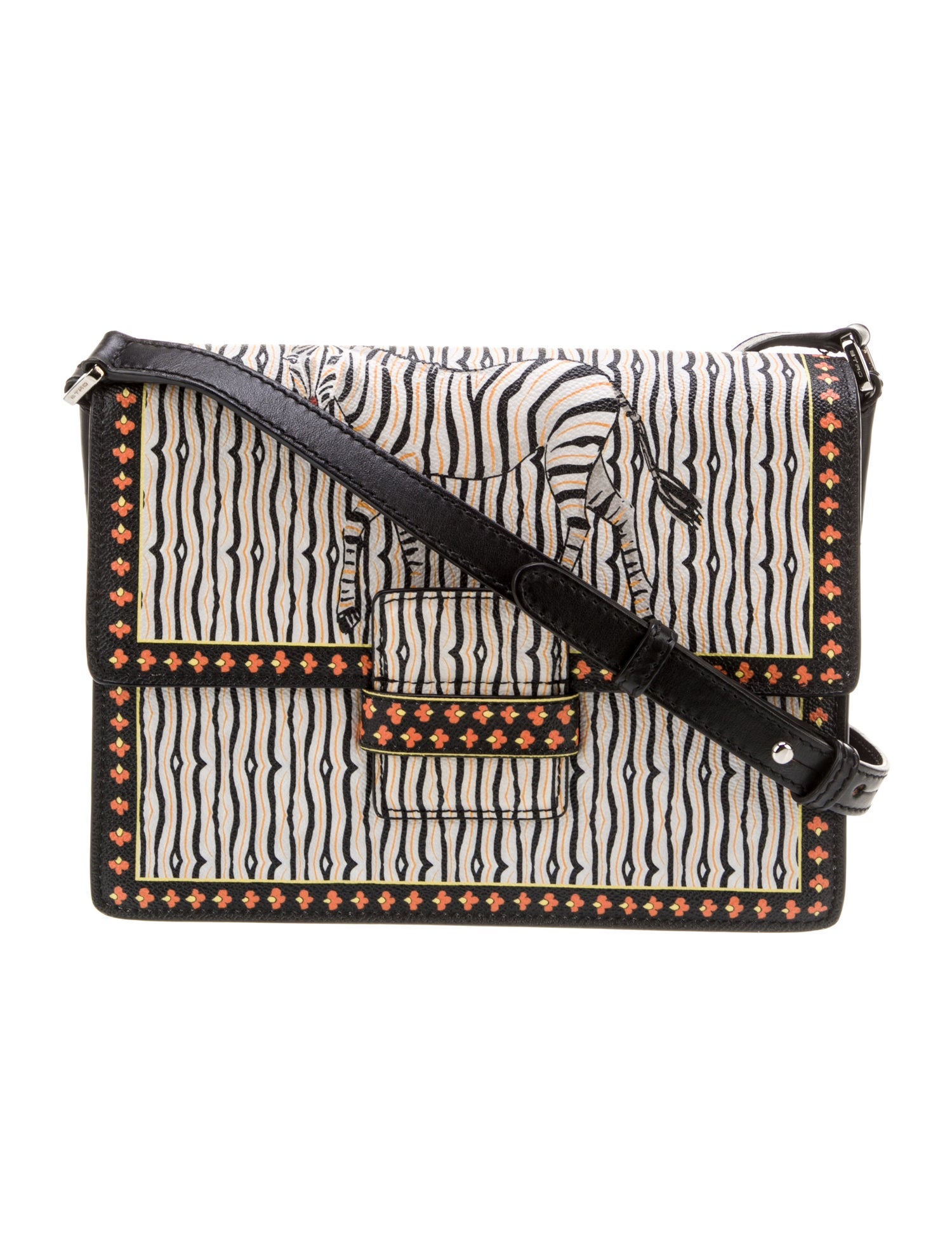Etro Leather Crossbody Bag