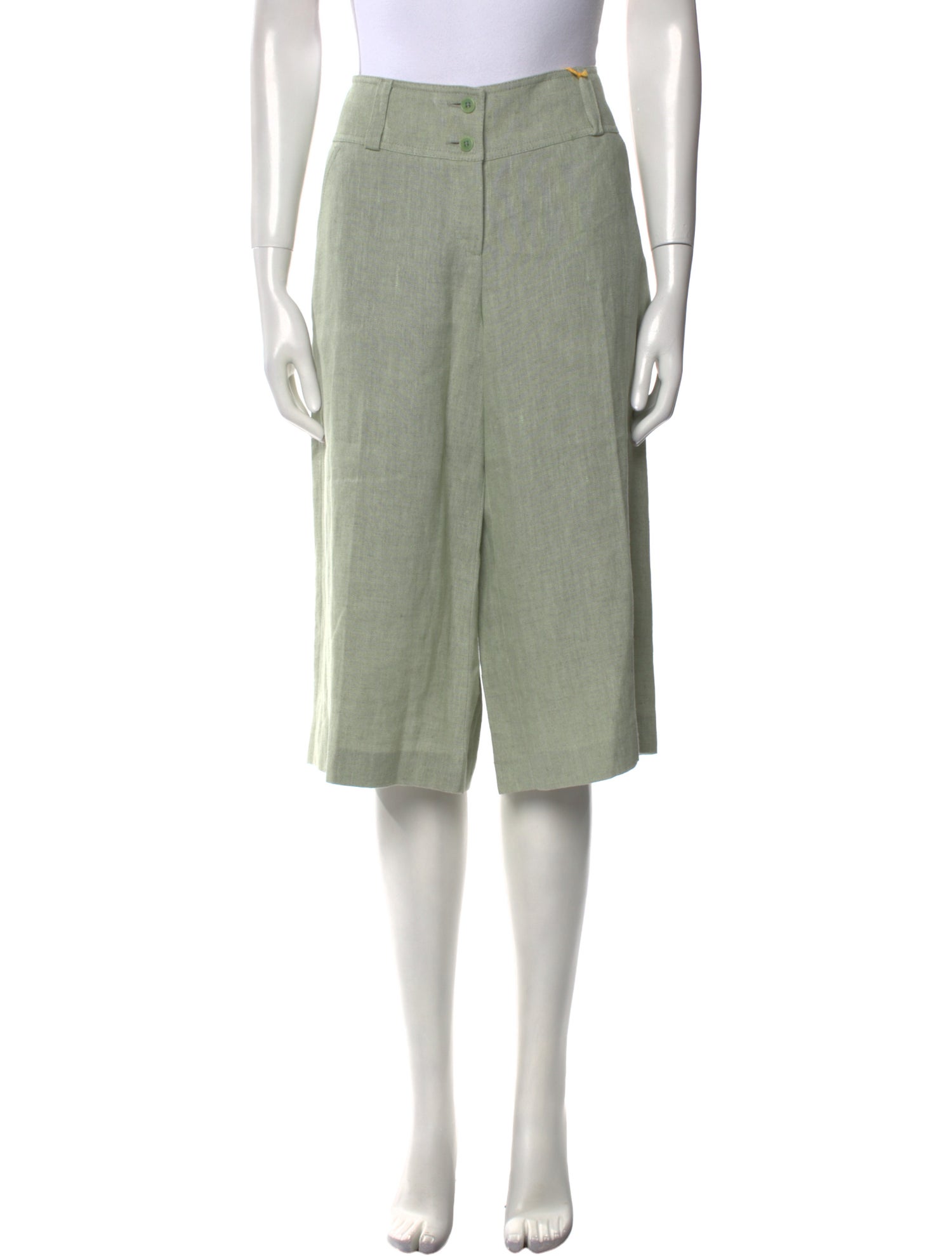 Etro Linen Wide Leg Pants