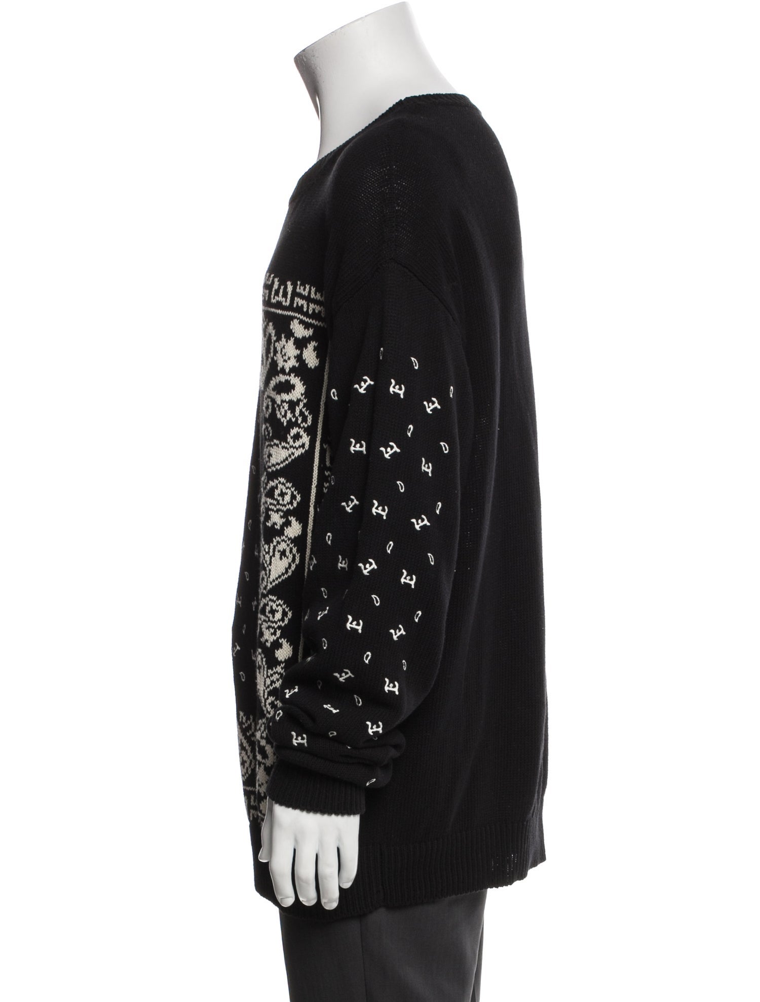 Etro Printed Crew Neck Pullover w/ Tags