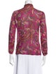 Etro Silk Paisley Print Button-Up Top