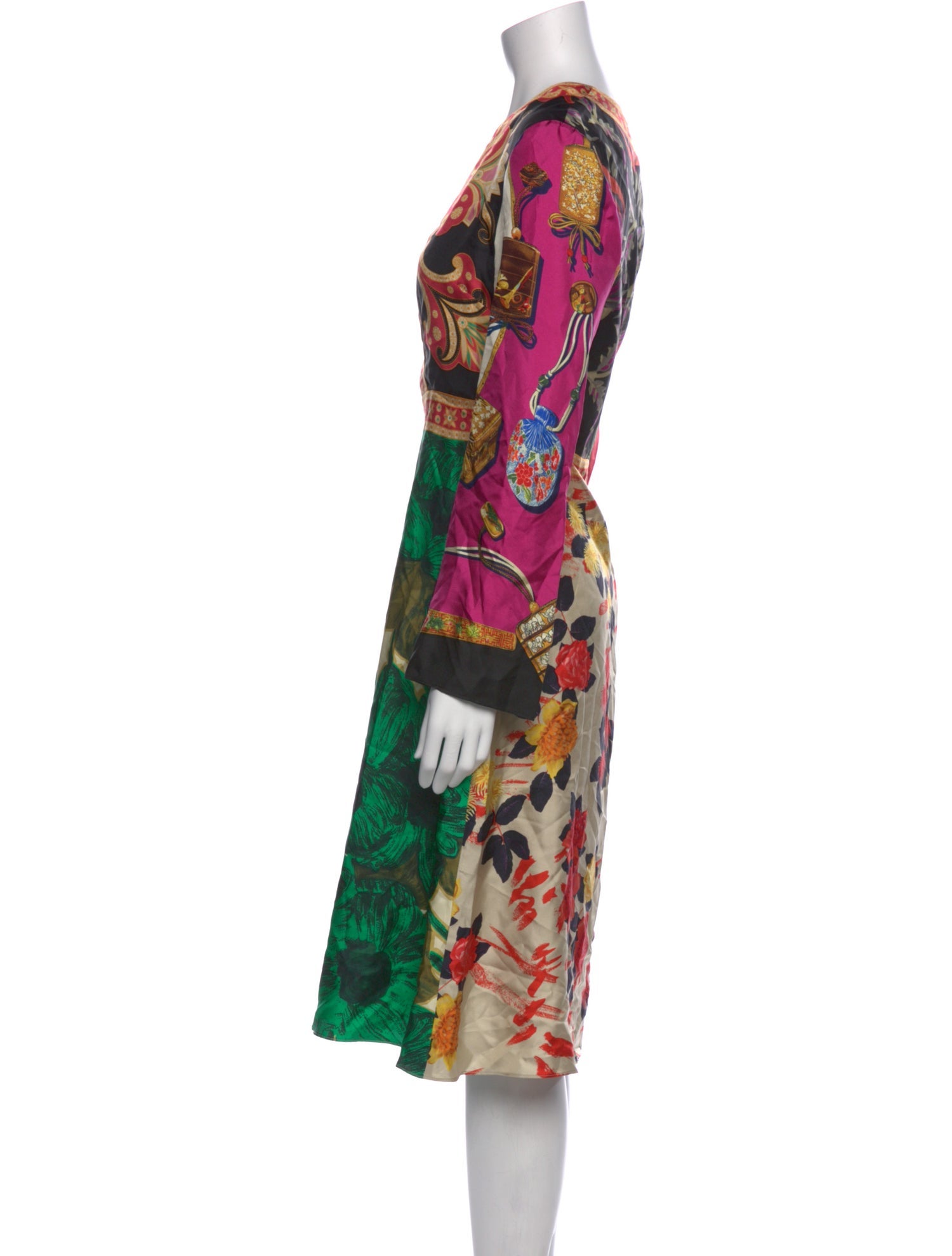 Etro Silk Midi Length Dress