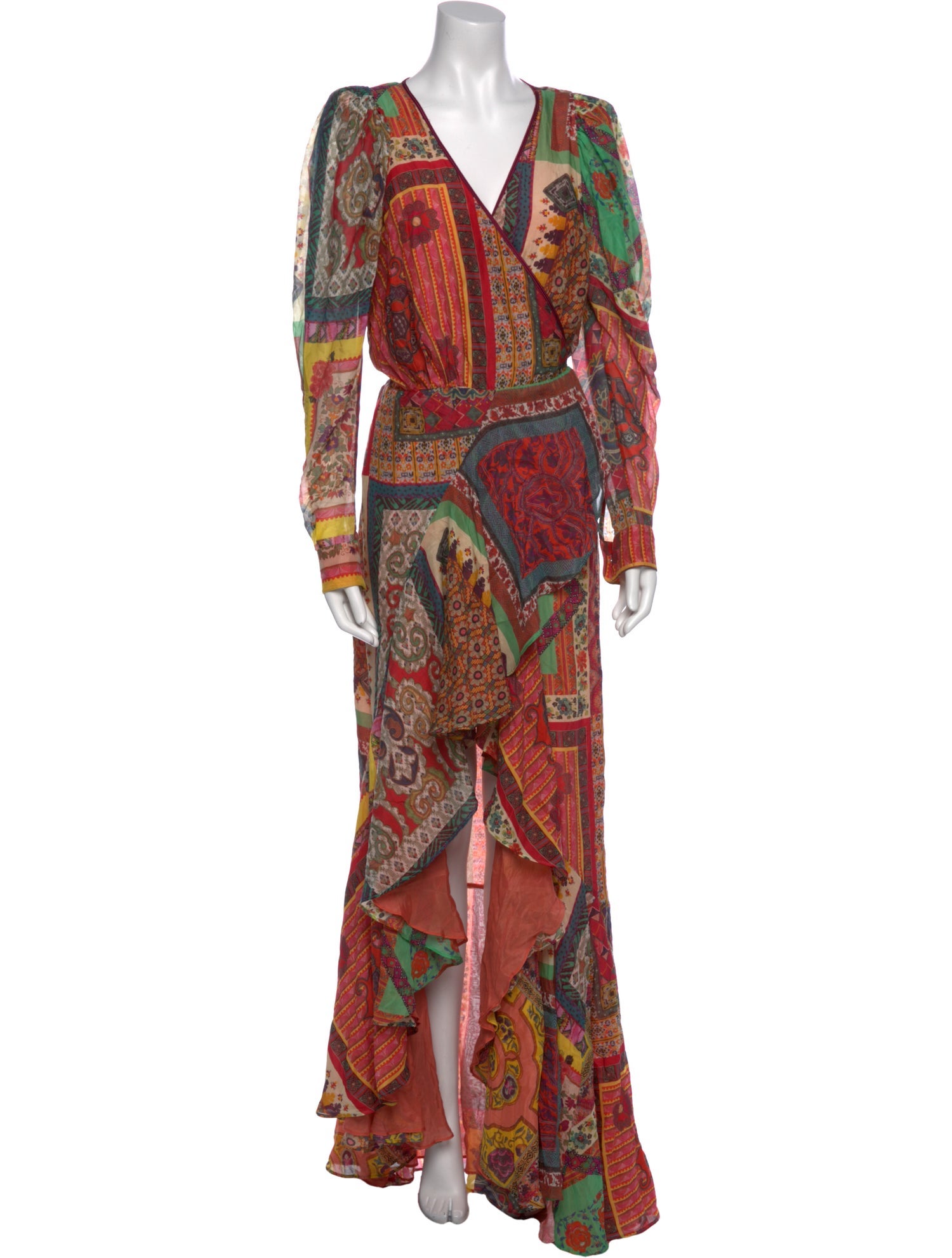 Etro Paisley Print Long Dress w/ Tags