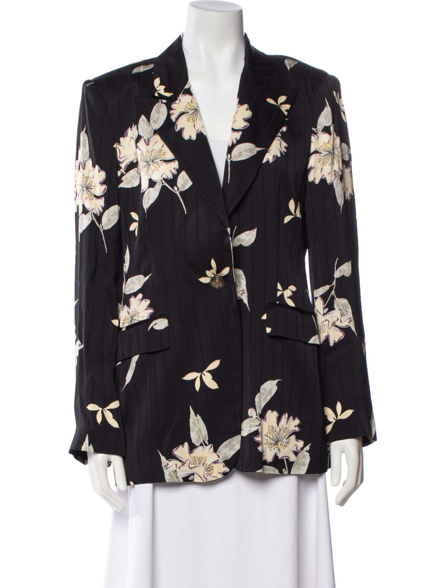Etro Floral Print Blazer