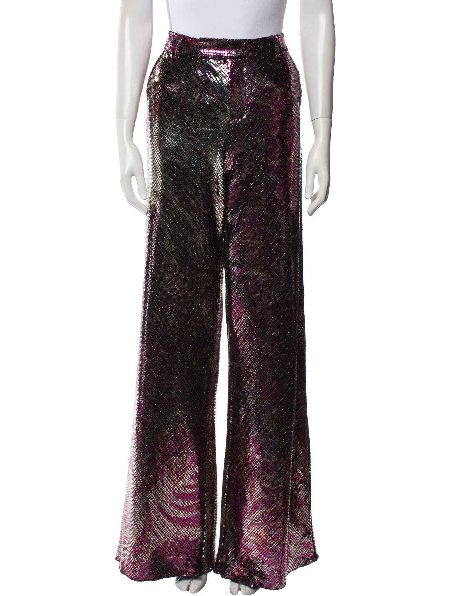 Etro Sequin Wide Leg Pants w/ Tags