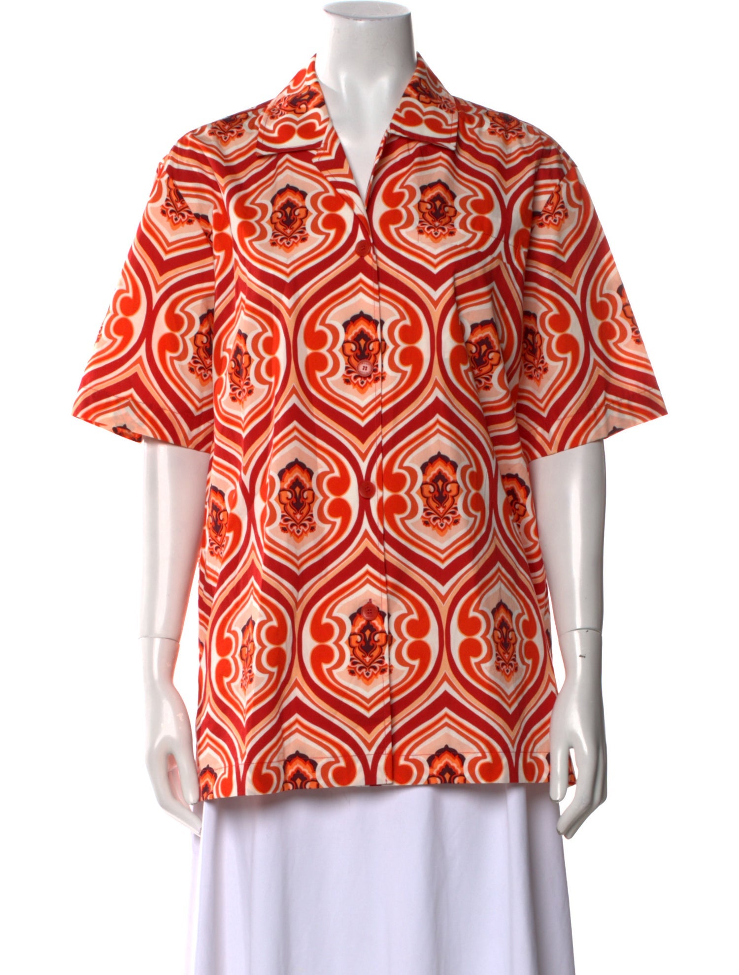 Etro Printed V-Neck Tunic