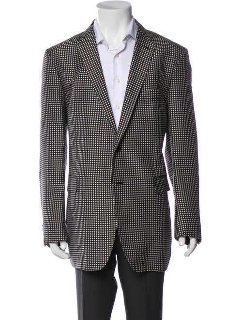 Etro Mens Pattern print suit blazer
