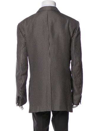 Etro Mens Pattern print suit blazer