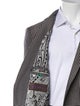 Etro Mens Pattern print suit blazer