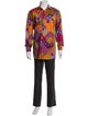 Etro Floral Print Long Sleeve Shirt