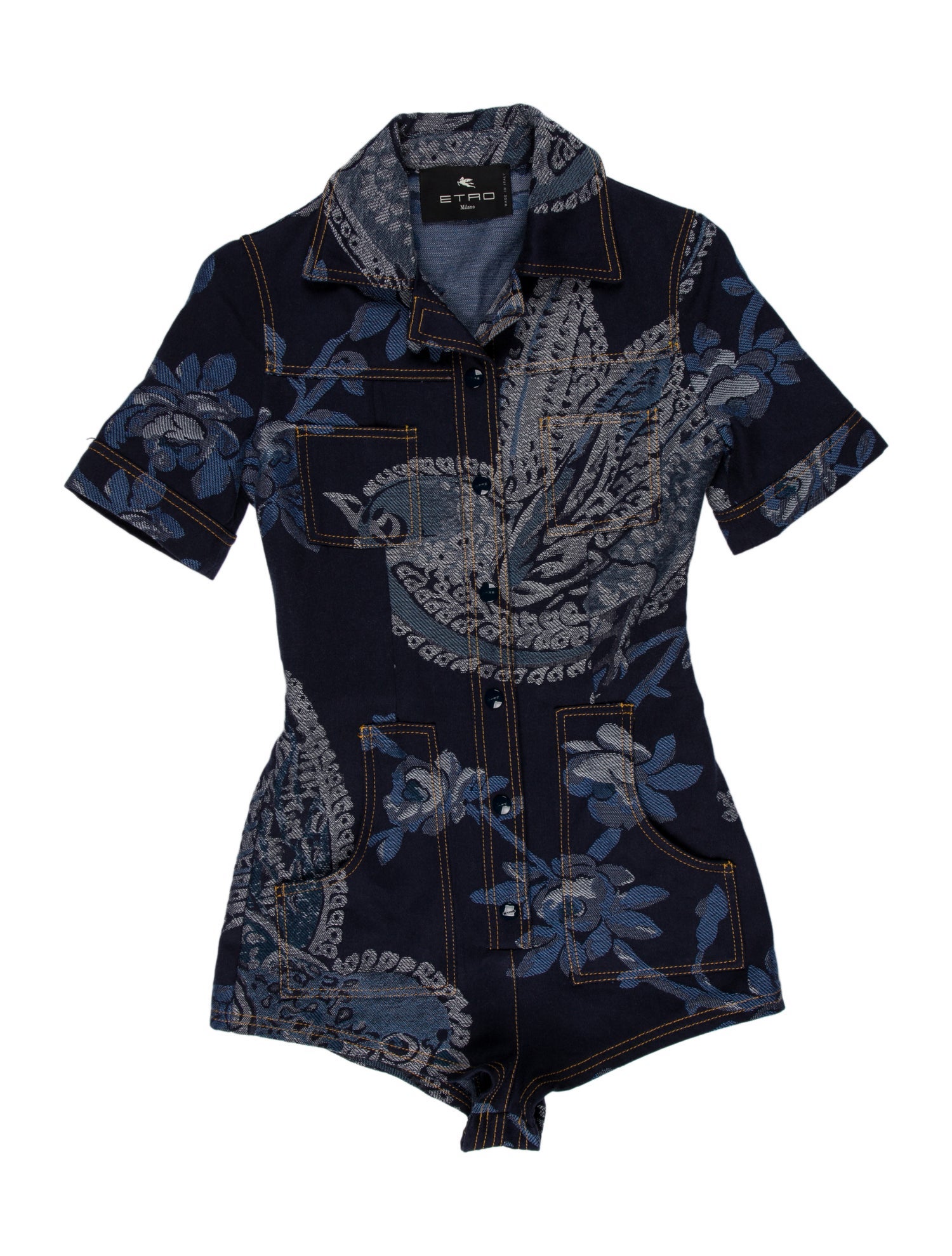Etro Printed Romper