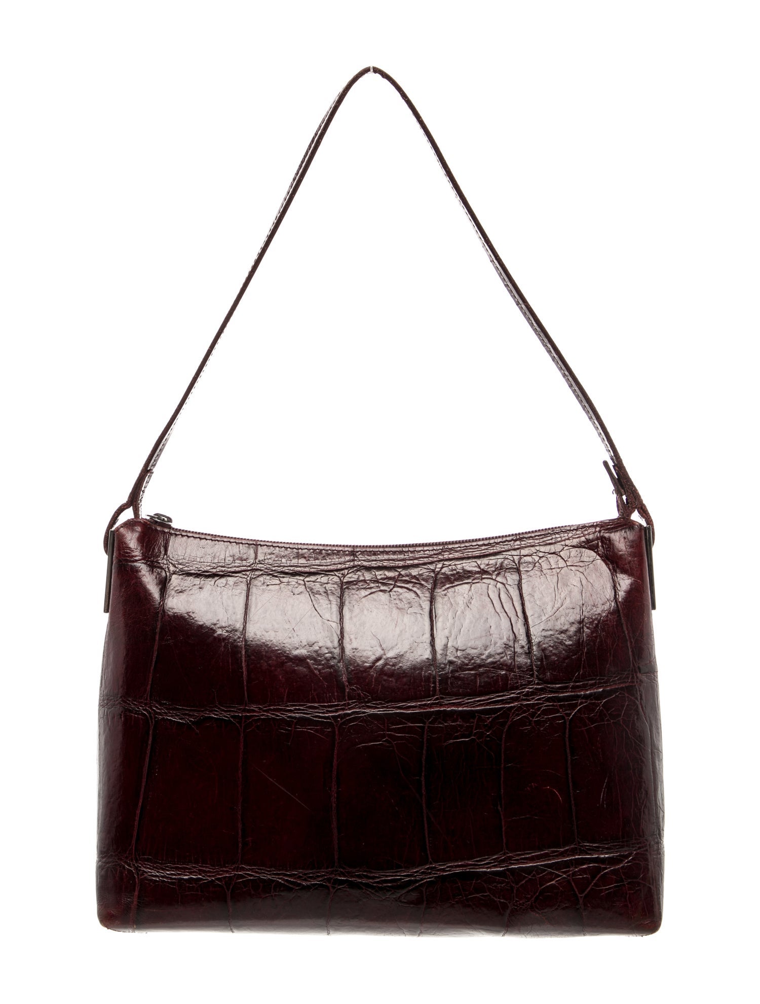 Etro Embossed Leather Shoulder Bag
