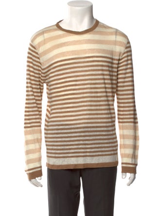 Etro Linen Striped Pullover