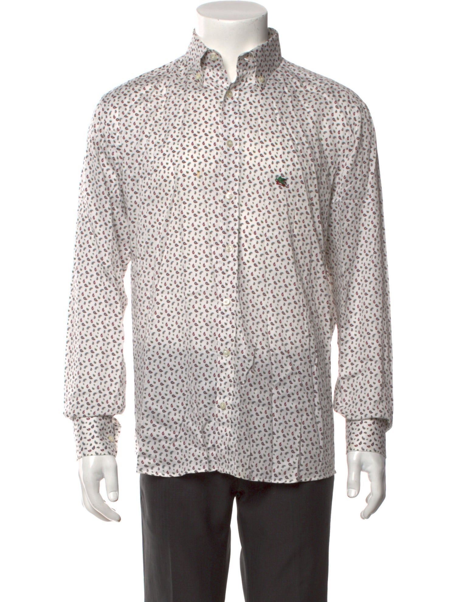 Etro Paisley Print Long Sleeve Shirt
