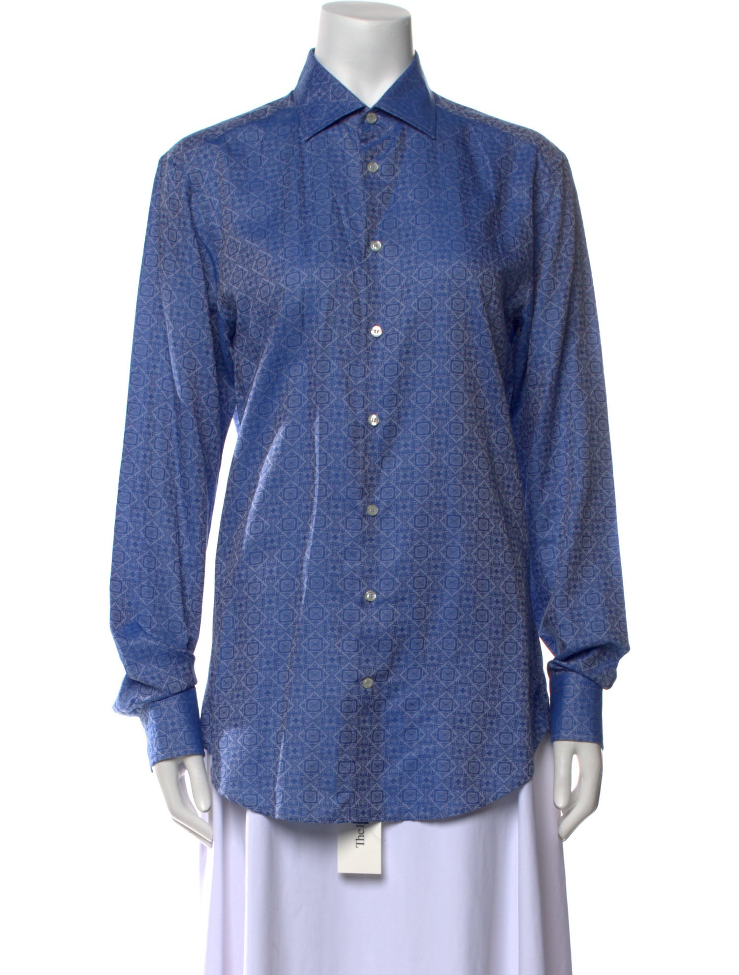 Etro Long Sleeve Button-Up Top