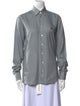 Etro Plaid Print Long Sleeve Button-Up Top