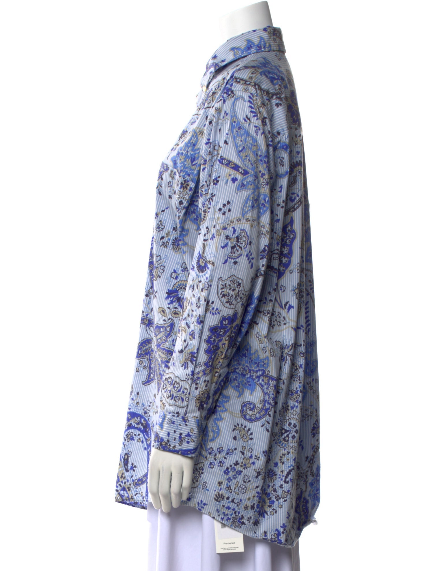 Etro Printed Long Sleeve Tunic