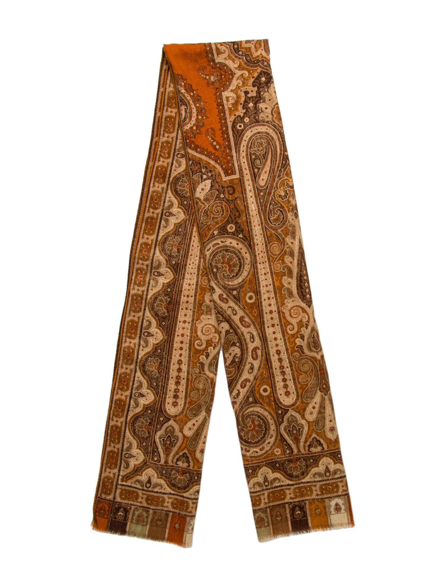 Etro Paisley Print Scarf