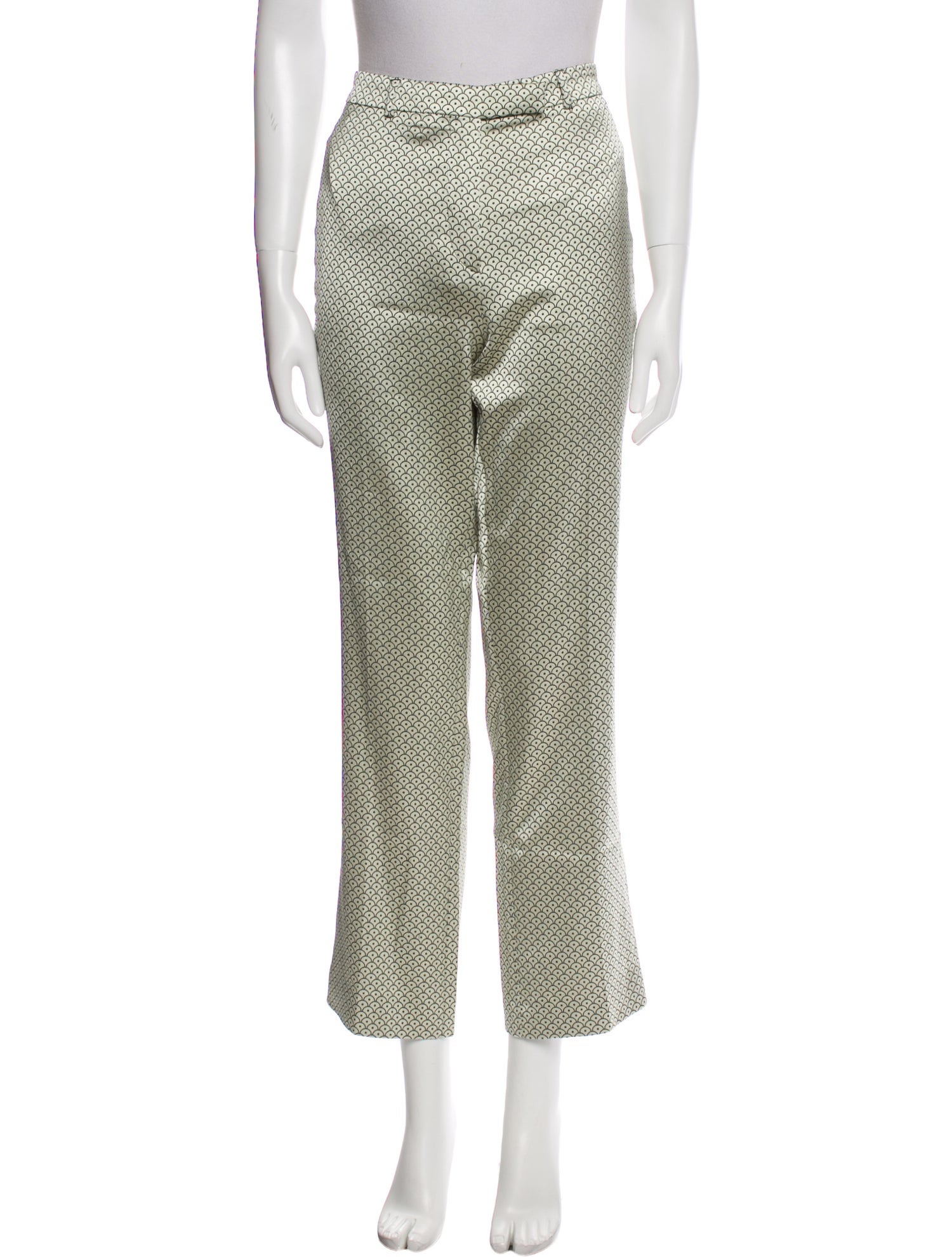 Etro Printed Straight Leg Pants