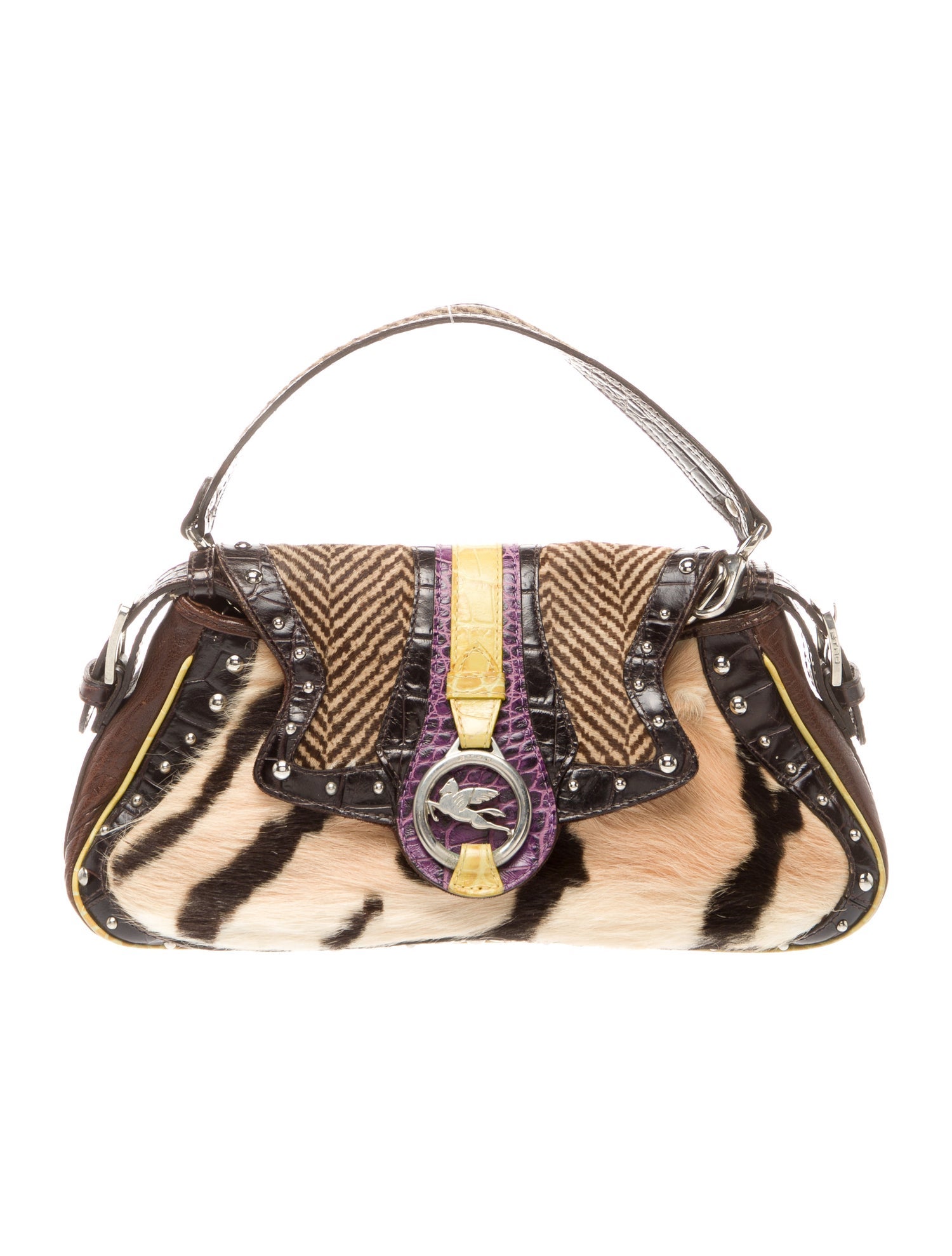 Etro Ponyhair Shoulder Bag
