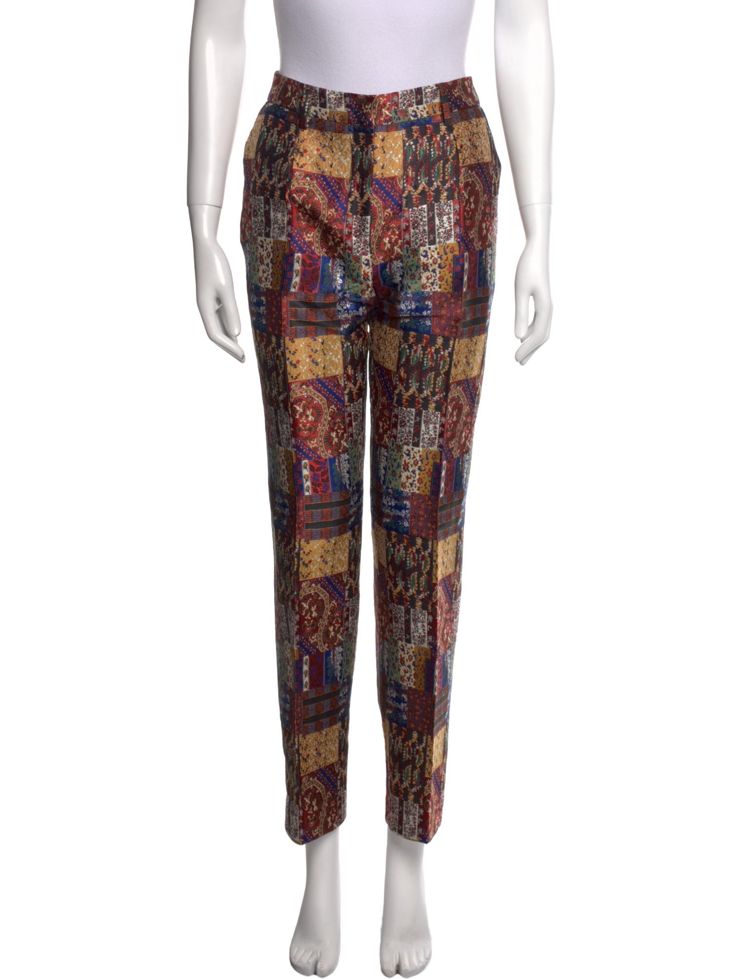 Etro Printed Straight Leg Pants w/ Tags