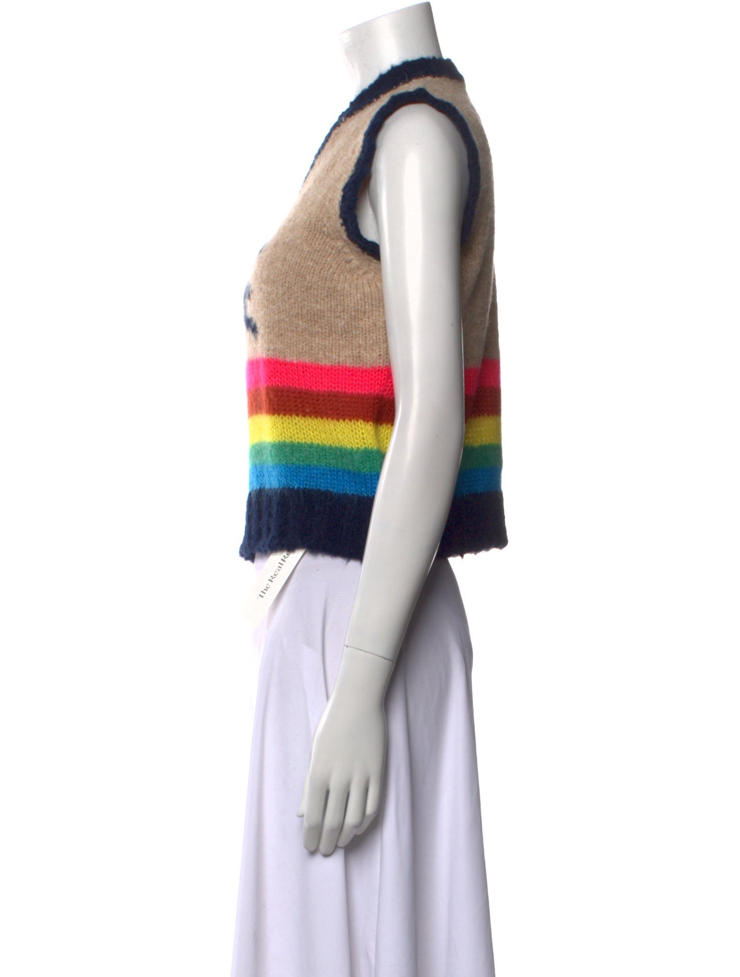 Etro Printed V-Neck Sweater