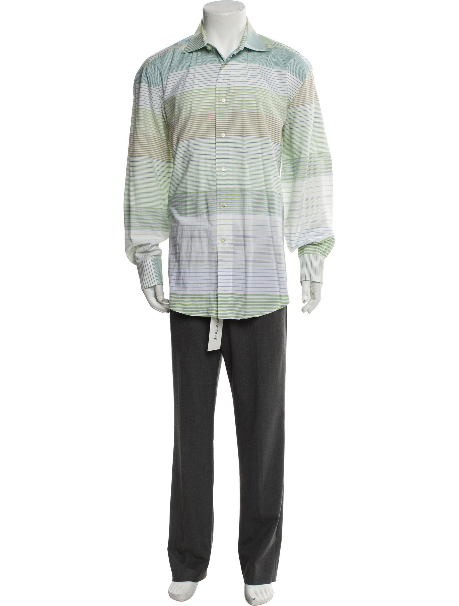 Etro Striped Long Sleeve Shirt