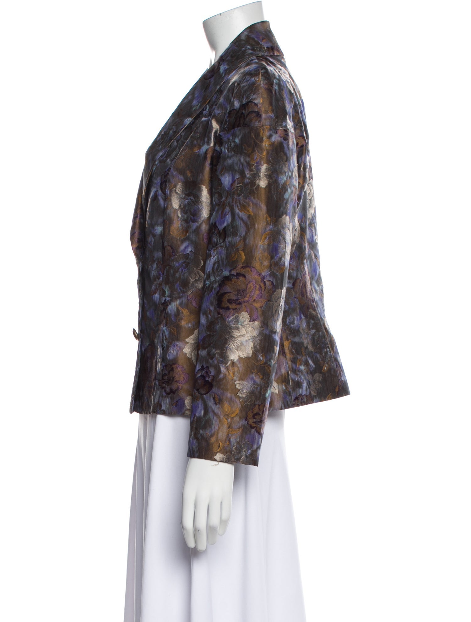 Etro Floral Print Blazer