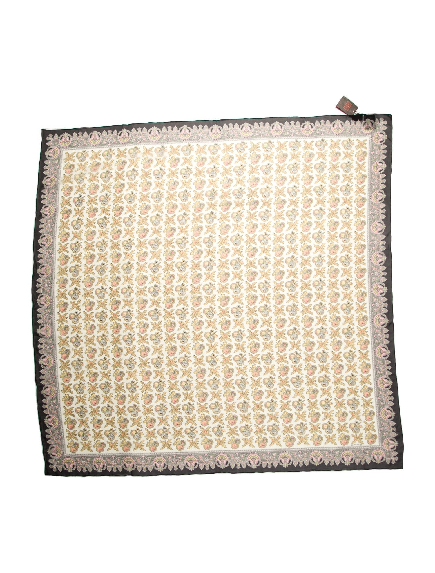 Etro Silk Printed Scarf w/ Tags