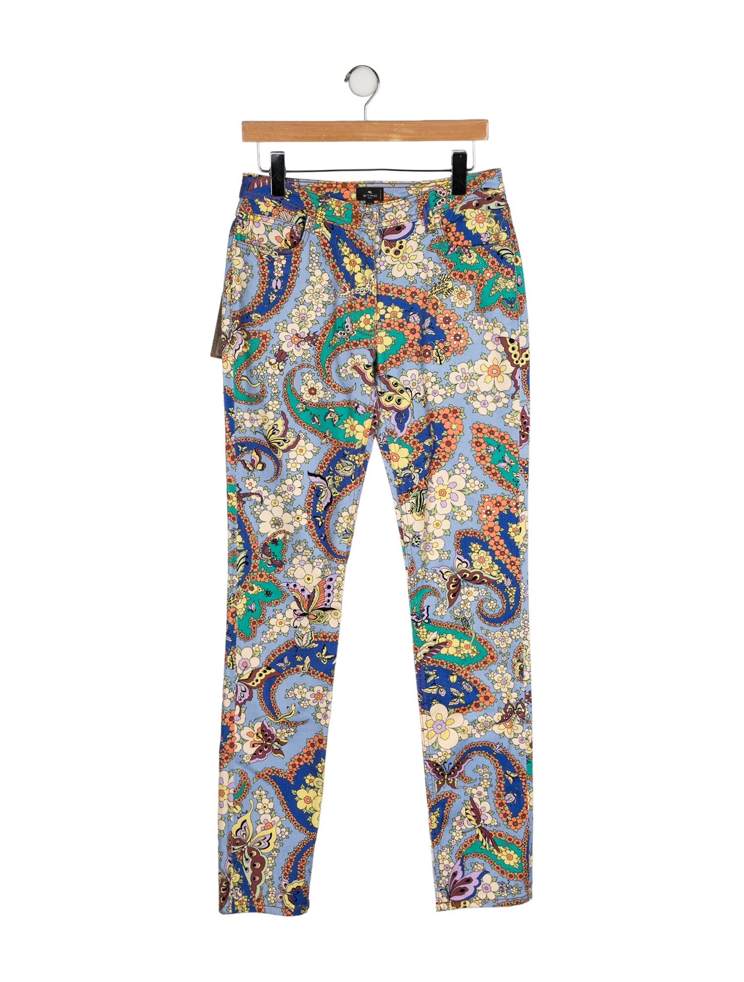 Etro Mid-Rise Straight Leg Jeans w/ Tags