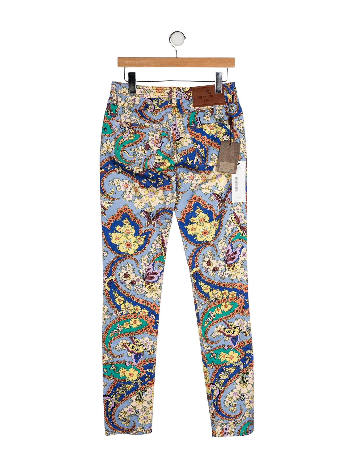 Etro Mid-Rise Straight Leg Jeans w/ Tags