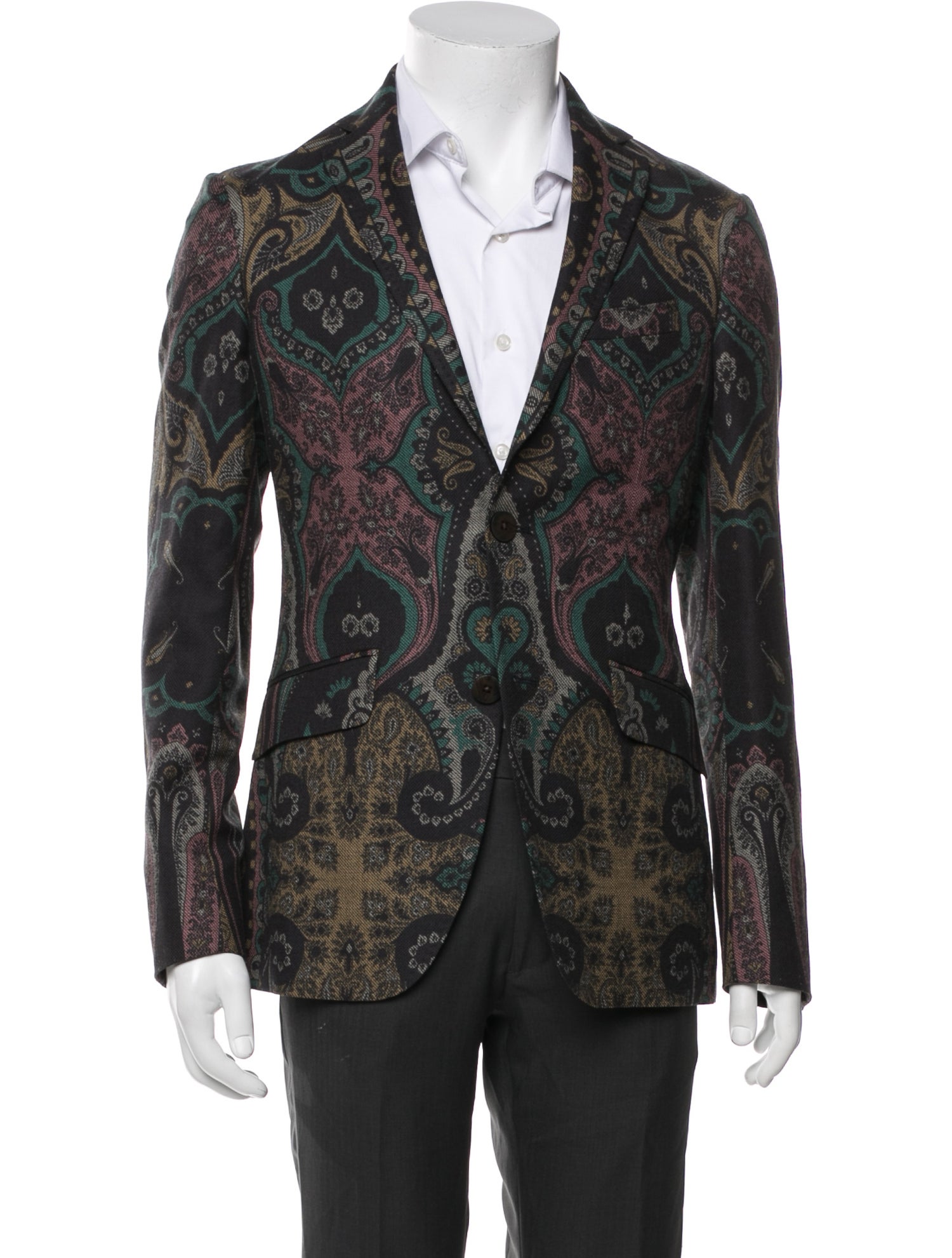 Etro Paisley Print Blazer